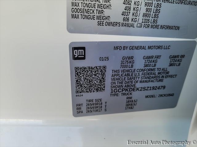 new 2025 Chevrolet Silverado 1500 car, priced at $49,000
