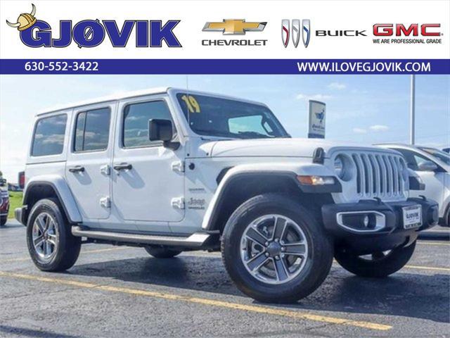 used 2019 Jeep Wrangler Unlimited car, priced at $32,699