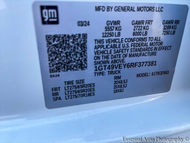 new 2024 GMC Sierra 3500 car, priced at $88,001