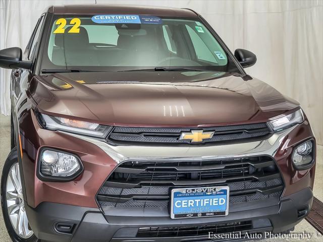 used 2022 Chevrolet TrailBlazer car, priced at $18,799