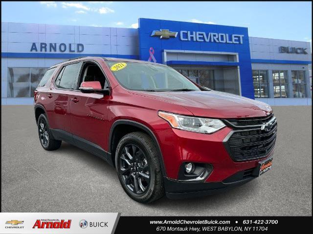 used 2021 Chevrolet Traverse car, priced at $32,549