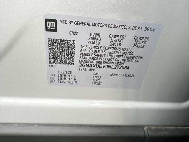 used 2022 Chevrolet Equinox car, priced at $20,999