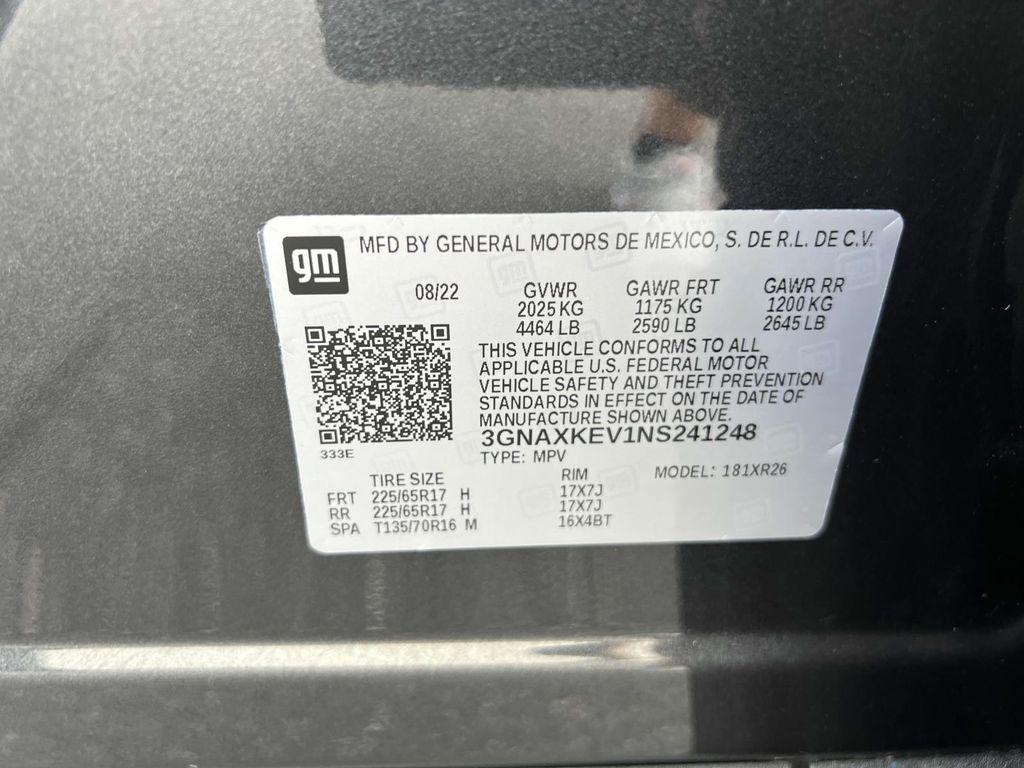 used 2022 Chevrolet Equinox car, priced at $20,599