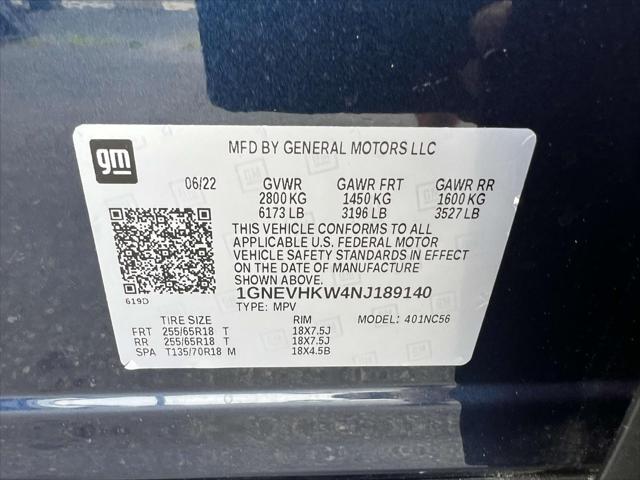 used 2022 Chevrolet Traverse car, priced at $30,499