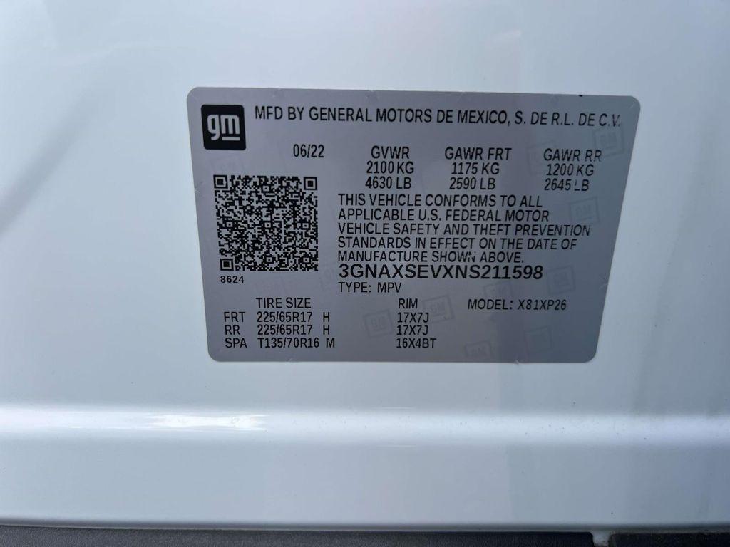 used 2022 Chevrolet Equinox car, priced at $18,999