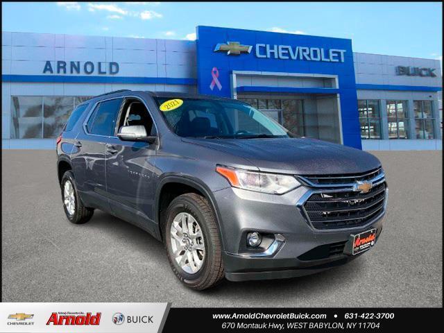 used 2021 Chevrolet Traverse car, priced at $28,799