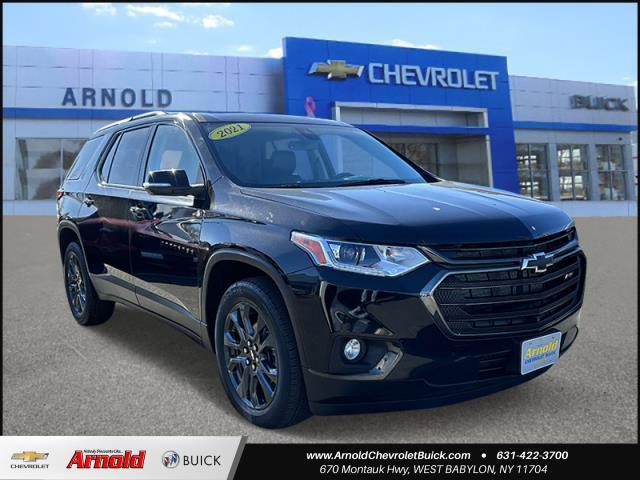 used 2021 Chevrolet Traverse car, priced at $32,999