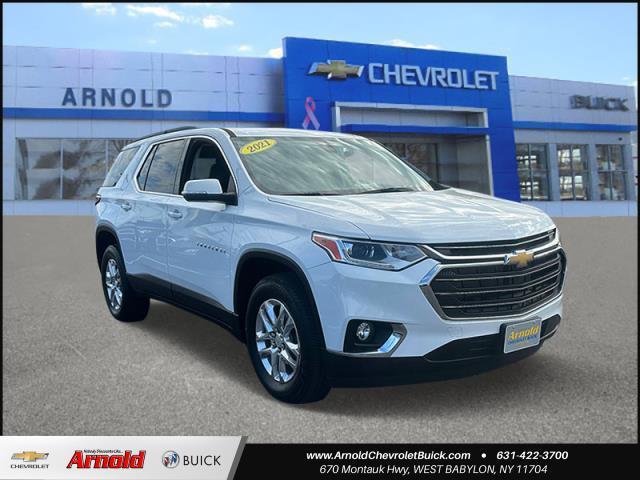 used 2021 Chevrolet Traverse car, priced at $28,999