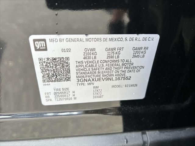 used 2022 Chevrolet Equinox car, priced at $19,999