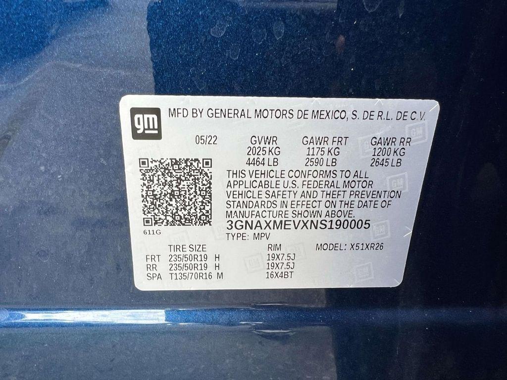 used 2022 Chevrolet Equinox car, priced at $19,899