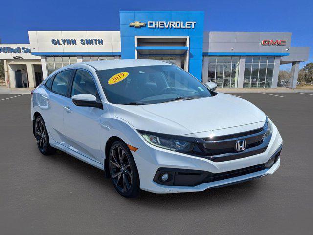 used 2019 Honda Civic car, priced at $18,595