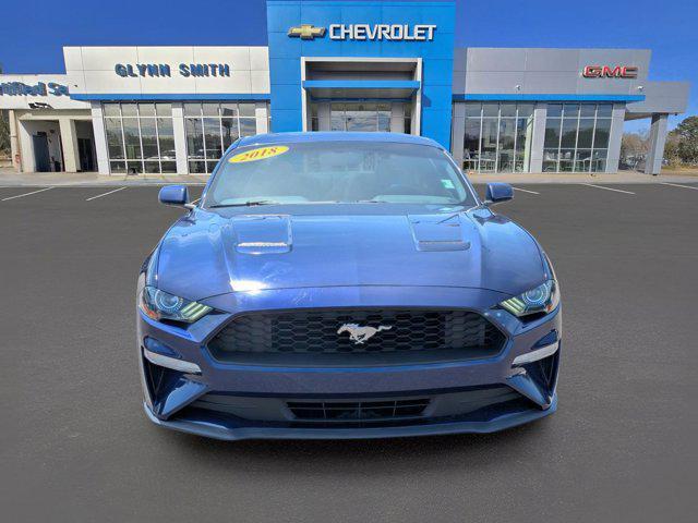 used 2018 Ford Mustang car, priced at $19,595