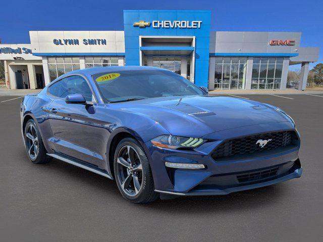 used 2018 Ford Mustang car, priced at $19,595