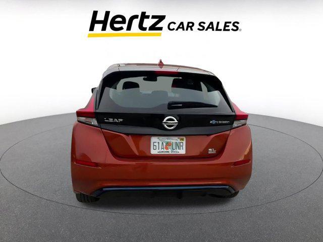 used 2021 Nissan Leaf car, priced at $17,053