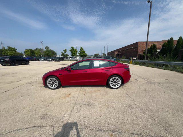 used 2022 Tesla Model 3 car, priced at $27,203