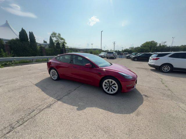 used 2022 Tesla Model 3 car, priced at $27,203