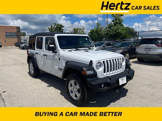used 2023 Jeep Wrangler car, priced at $32,377