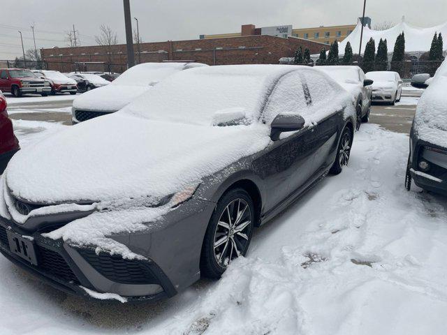 used 2021 Toyota Camry car, priced at $17,078