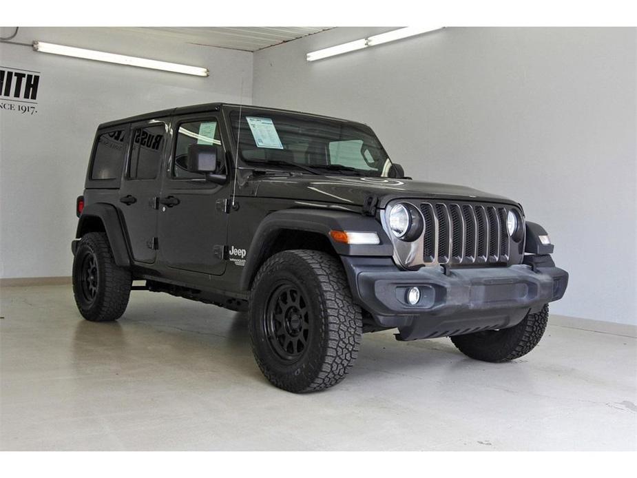 used 2018 Jeep Wrangler Unlimited car, priced at $28,220