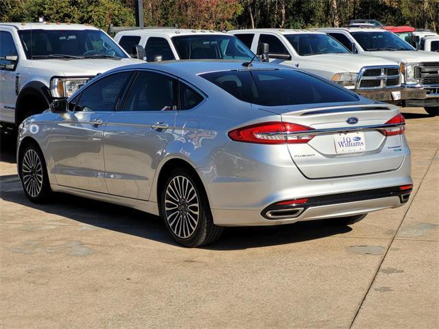 used 2018 Ford Fusion car, priced at $13,500