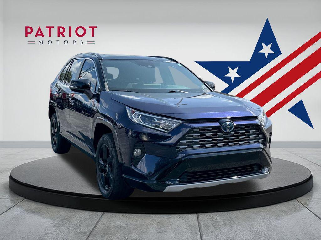 used 2021 Toyota RAV4 Hybrid car, priced at $27,796
