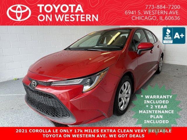 used 2021 Toyota Corolla car, priced at $17,448