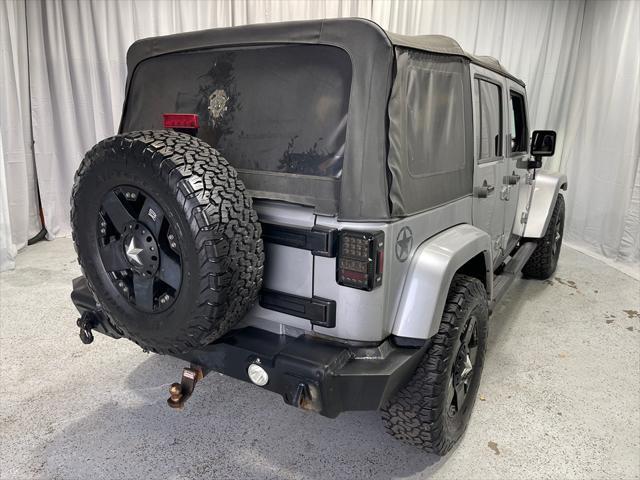 used 2015 Jeep Wrangler Unlimited car, priced at $16,999