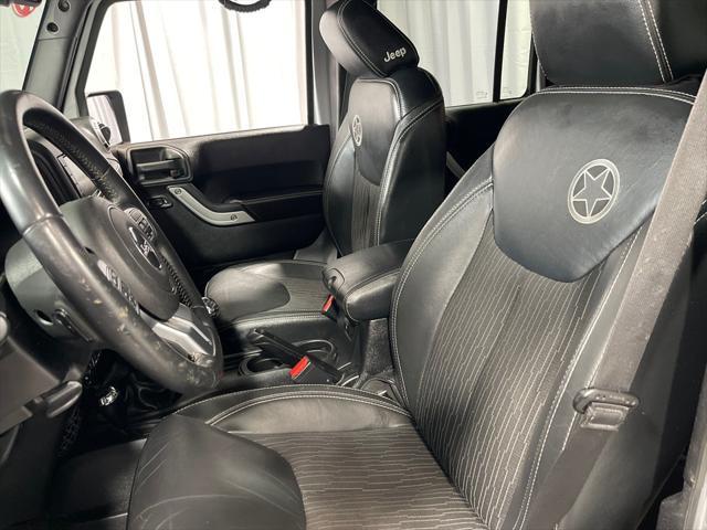 used 2015 Jeep Wrangler Unlimited car, priced at $16,999