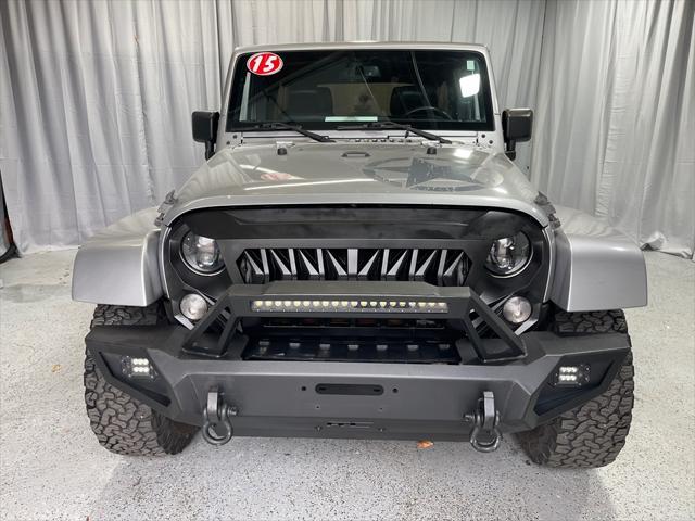 used 2015 Jeep Wrangler Unlimited car, priced at $16,999