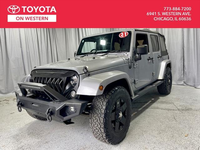 used 2015 Jeep Wrangler Unlimited car, priced at $15,995