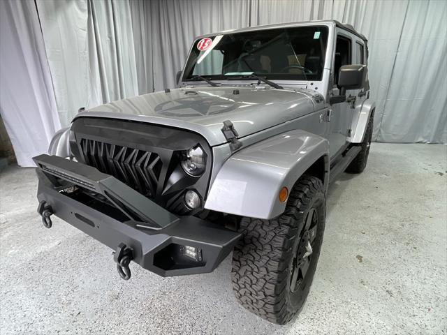 used 2015 Jeep Wrangler Unlimited car, priced at $16,999