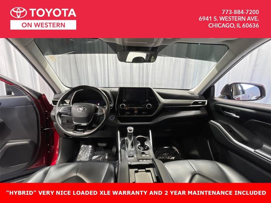 used 2021 Toyota Highlander Hybrid car, priced at $32,997