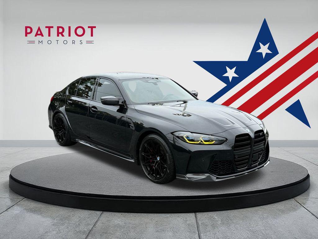 used 2022 BMW M3 car, priced at $79,796