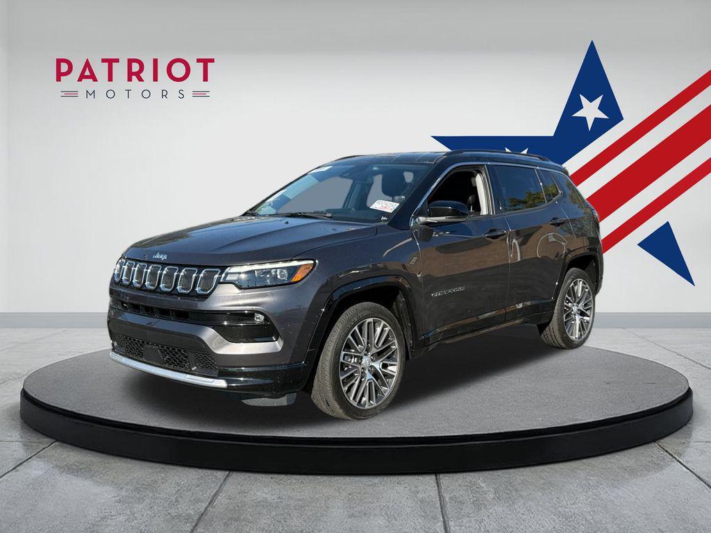 used 2022 Jeep Compass car, priced at $23,205