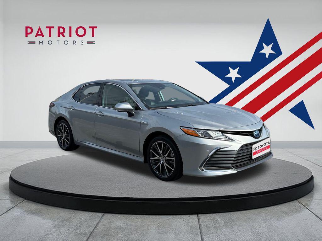 used 2021 Toyota Camry Hybrid car, priced at $27,753