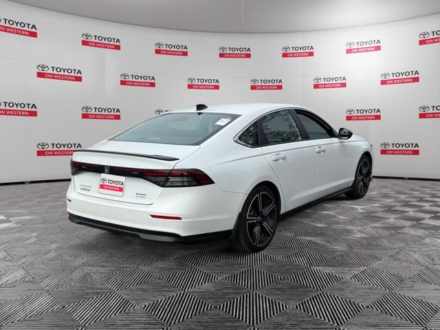 used 2024 Honda Accord Hybrid car, priced at $27,996