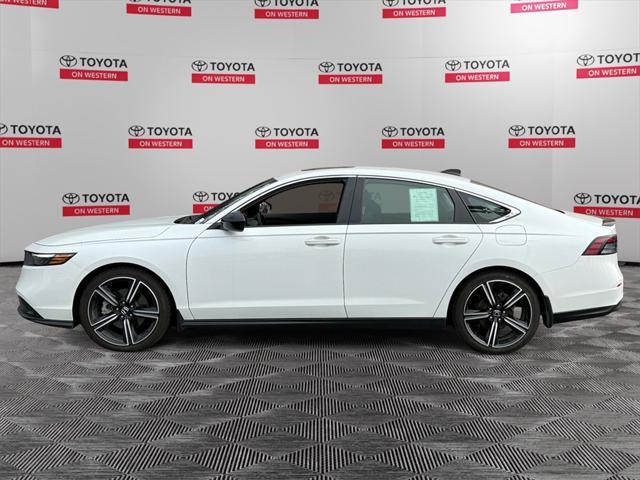 used 2024 Honda Accord Hybrid car, priced at $27,996