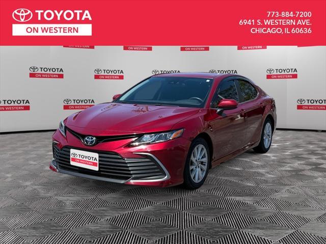 used 2021 Toyota Camry car, priced at $19,407