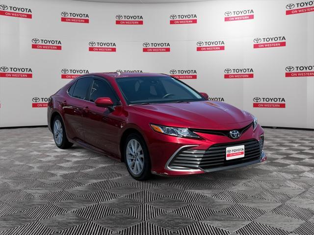 used 2021 Toyota Camry car, priced at $19,407