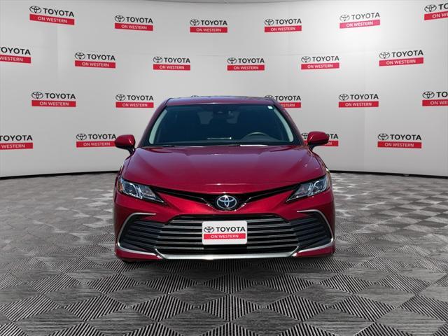 used 2021 Toyota Camry car, priced at $19,407