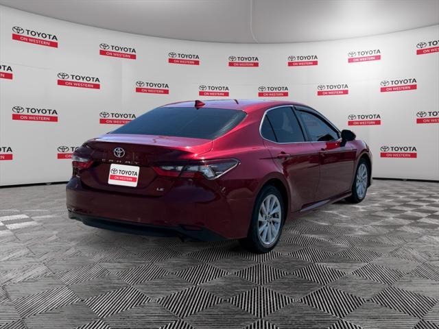 used 2021 Toyota Camry car, priced at $19,407