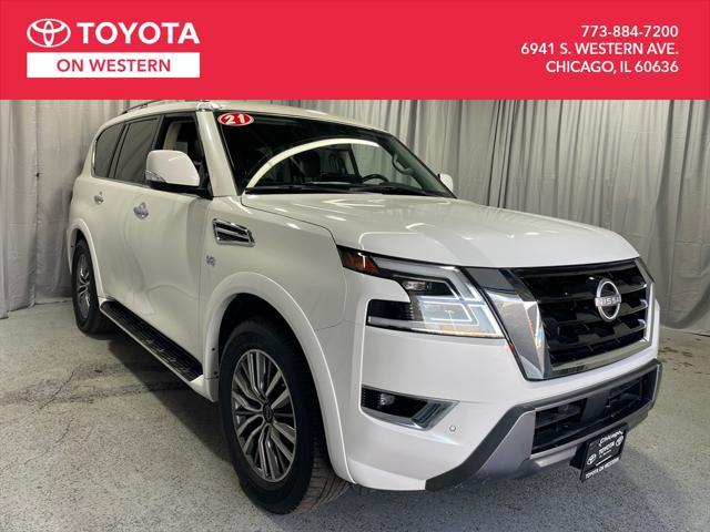 used 2021 Nissan Armada car, priced at $32,959