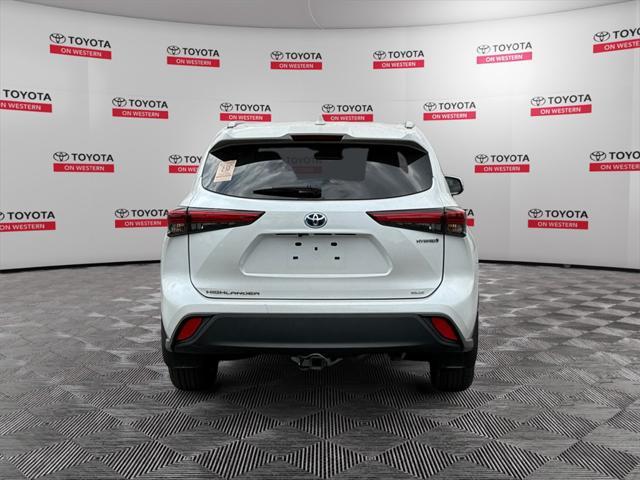 used 2023 Toyota Highlander Hybrid car, priced at $42,064