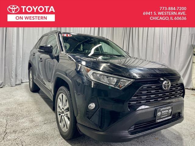 used 2021 Toyota RAV4 car, priced at $29,631