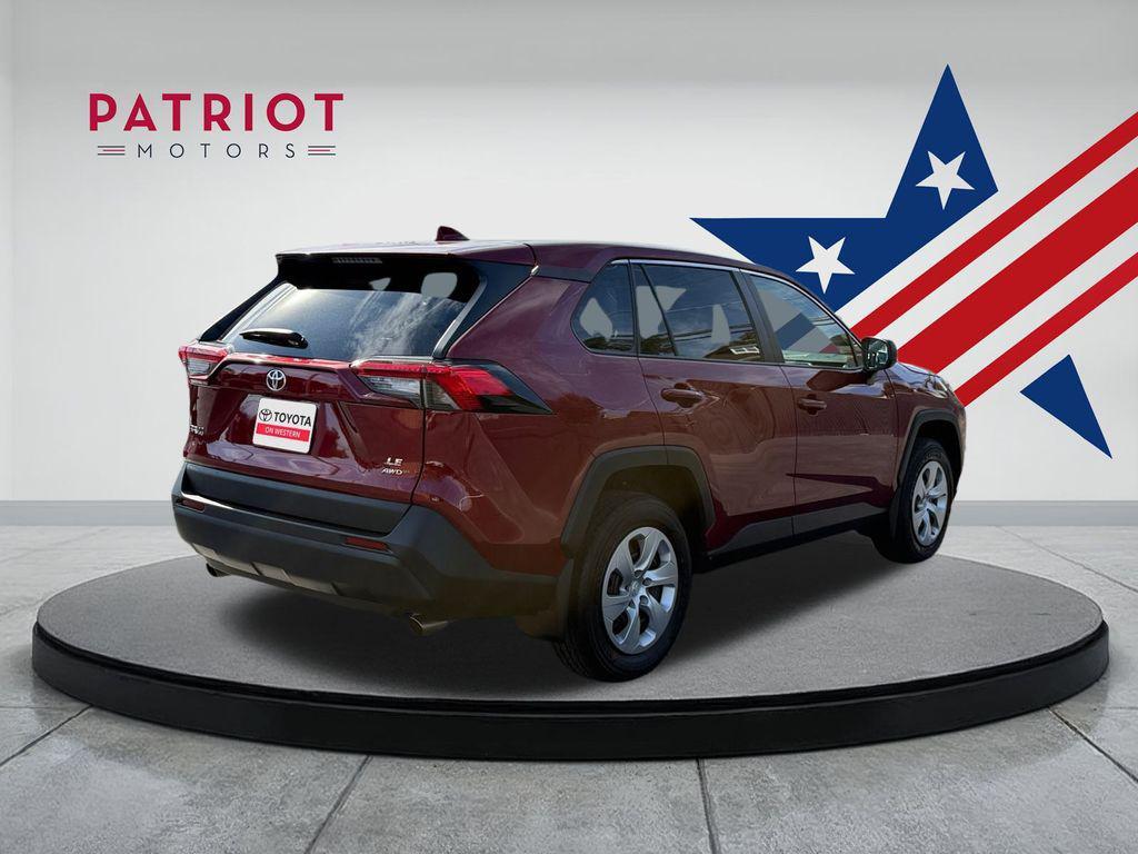 used 2022 Toyota RAV4 car, priced at $25,296