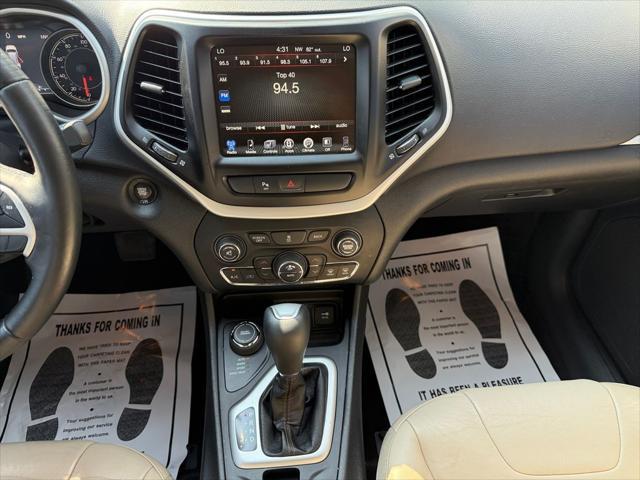 used 2018 Jeep Cherokee car, priced at $13,356