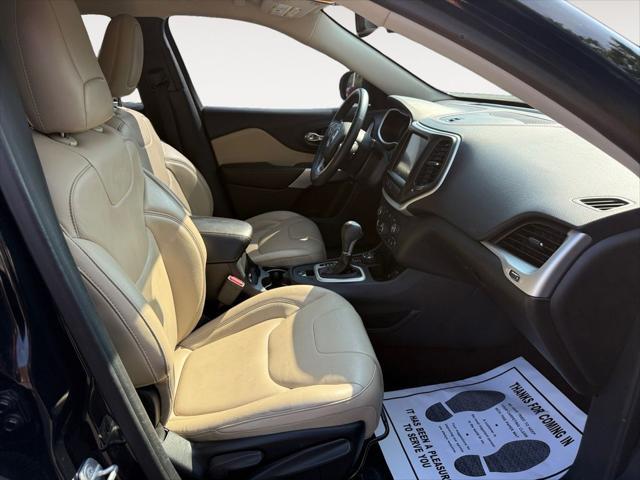 used 2018 Jeep Cherokee car, priced at $13,356