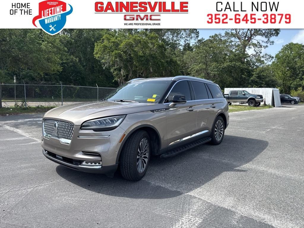 used 2021 Lincoln Aviator car, priced at $37,598