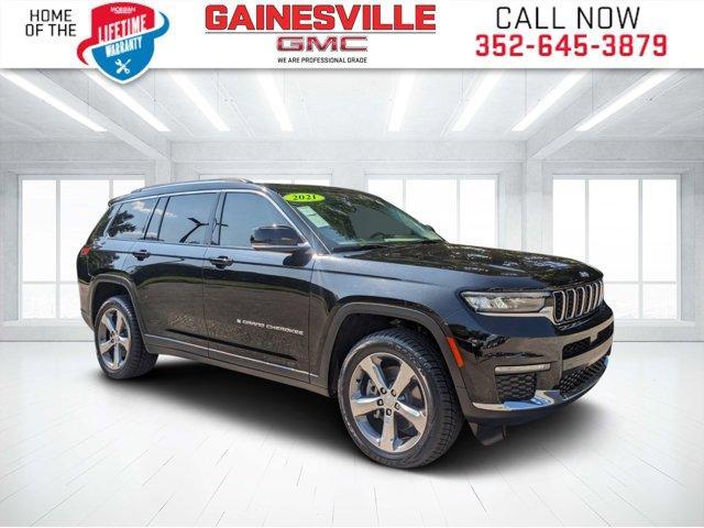 used 2021 Jeep Grand Cherokee L car, priced at $30,691