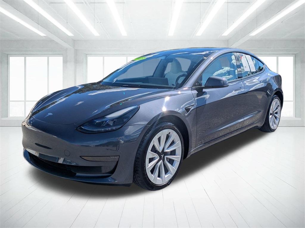 used 2023 Tesla Model 3 car, priced at $26,477